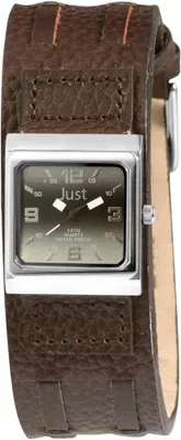 Produktbild von Just JU115 Analog Damenuhr mit Echtlederband -29,95€