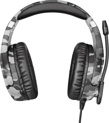 Produktbild von Gaming-Headset (Weiche Over-Ear-Polster, Mit Kabel, Headset mit Klappbarem Mikrofon und Einstellbarem Kopfbügel, 3.5mm)