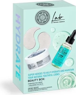 Immagine prodotto di Dyal Biome Hyaluronic Eye Patch 60 unità e Biome Hydration Serum 30ml