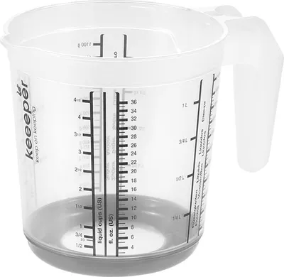 Produktbild von keeeper Messkanne "massimo" 1,0 L weiß / nordic-grey