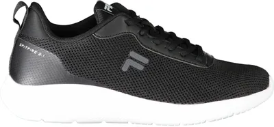 Produktbild von Damen Sportschuh in Schwarz mit Kontrastsohle und Schnürung
