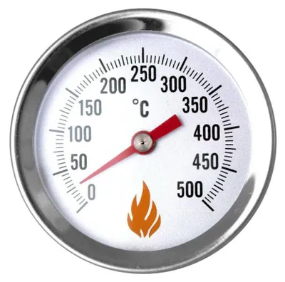 Produktbild von Edelstahl Thermometer Mini bis 500 °C mit Einschraubgewinde