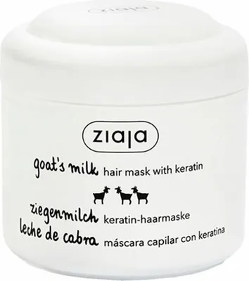 Produktbild von ziaja Ziegenmilch Keratin-Haarmaske, 200 ml