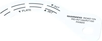 Produktbild von SHIMANO Anzeige für RD-RX820 Ganganzeige - Ersatzteil für Shimano GRX Schaltw....