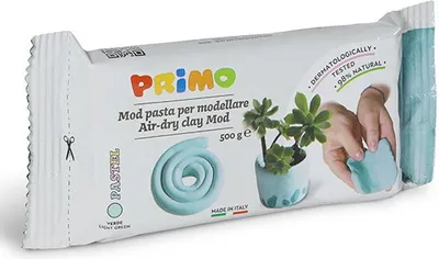Produktbild von Primo MOD500BLG, Modellierlehm für Kinder, 3 Jahr(e), Grün
