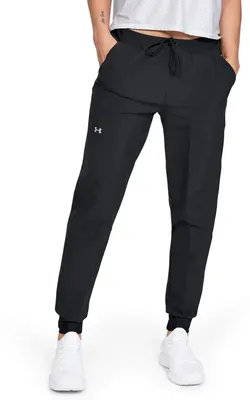 Produktbild von Under Armour Damen Sport Woven Jogginghose - 1348447, Farbe:Schwarz, Textil:M