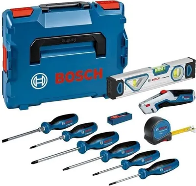 Obrázek produktu pro Sada šroubováků Bosch Professional, 19 dílů, chrom-vanadiová ocel, Softgrip, kufřík L-BOXX