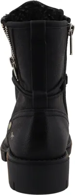 Produktbild von Mustang Damen Stiefelette mit Farbakzentsohle 15M0322001, Größe:39 EU, Farbe:Schwarz