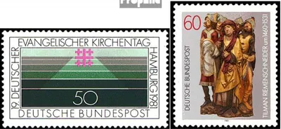 Produktbild von Briefmarken BRD (BR.Deutschland) 1981 Mi 1085-1089,1096-1099 (kompl.Ausg.) gestempelt 300.Geburtstag von Telemann
