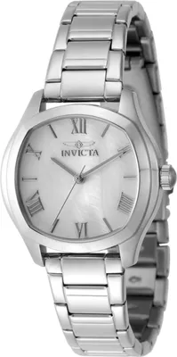 Obrázok produktu pre Invicta Wildflower 48234 Dámske Hodinky - Kvarcový Mechanizmus - Nerezová Oceľ s Bielym Ciferníkom - 32 mm