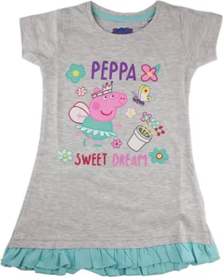 Produktbild von Peppa Wutz Kinder Nachthemd – Grau / 110