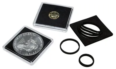 Produktbild von Münzkapseln QUADRUM 16 – 41 mm, 10er Pack