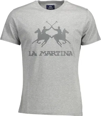 Immagine prodotto di Maglietta LA MARTINA uomo grigio tessile SF12207 - Taglia: XL
