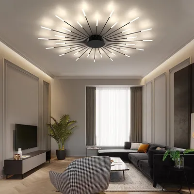 Produktbild von DOPWii Deckenleuchten, LED Deckenlampe,Kreative Feuerwerk Design Deckenlampen,Kronleuchter, Kronleuchter