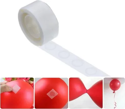 Immagine prodotto di Go Go Gadget – 100 adesivi per palloncini, perfetti per decorare il soffitto
