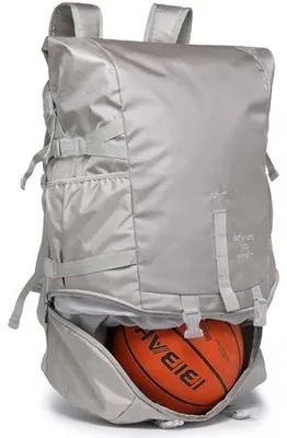 Produktbild von Trainingsrucksack für Fußbälle, 50 l, grau, Canyon