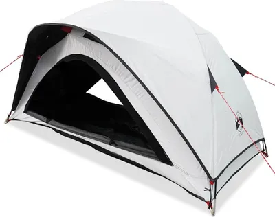 Produktbild von vidaXL Campingzelt 1 Person Weiß Verdunkelungsstoff Wasserdicht