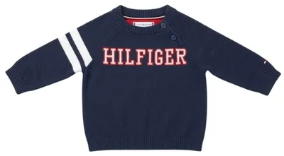 Zdjęcie produktu dla Sweterek dla chłopca Tommy Hilfiger, kolor granatowy, rozmiar 56