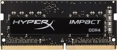 Produktbild von Kingston FURY Impact - DDR4 - Modul - 8 GB - SO DIMM 260-PIN - 3200 MHz / PC4-25600 - CL20 - 1.2 V - ungepuffert - non-ECC - Schwarz