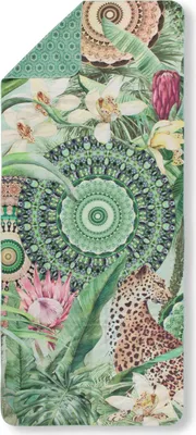Produktbild von Sports towel HIP 75x180 cm - tropical print with mandalas