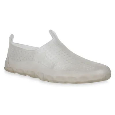 Produktbild von Mytrendshoe Herren Badeschuhe Aqua Badesandalen Sommer Strandschuhe Cut Outs 823146, Farbe: Transparent, Größe: 31