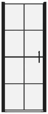 Productafbeelding van Douchecabine, veiligheidsglas, modern design, zwart