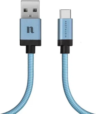 Produktbild von SBS TENOSTCA, 1,5 m, USB A, USB C, USB 2.0, Blau