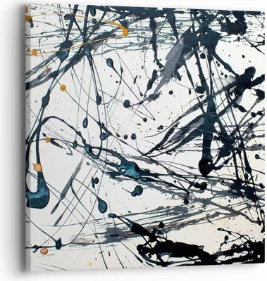 Produktbild von Bild auf Leinwand - Leinwandbild - Abstraktion modern - 40x40cm - Wand Bild - Wanddeko - Wandbilder - Leinwanddruck - Bilder - Kunstdruck - Wanddekoration - Leinwand bilder - Wandkunst - AC40x40-3442