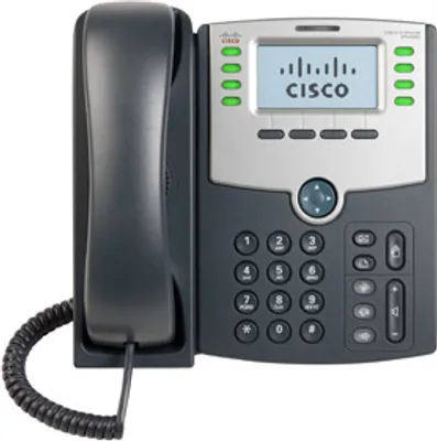 Produktbild von Cisco SPA 508G Telefon, Rufnummernanzeige, Freisprechfunktion, Ethernet