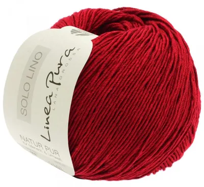 Produktbild von Lana Grossa - Solo Lino 0011 rot