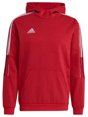 Produktbild von Adidas - "Tiro 21" Kapuzenpullover für Herren MR1300 (S) (Rot)