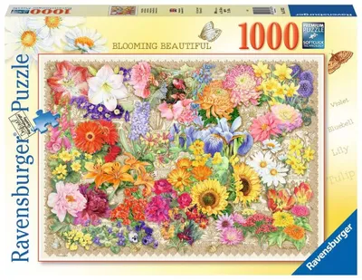 Immagine prodotto di RAVENSBURGER puzzle 1000 fiori 167623 Ravensburger