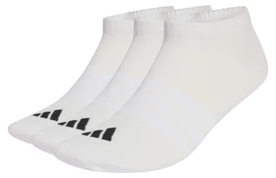 Produktbild von adidas Uni Thin&Light Essentials Low Cut Socks 3 Pair Pack, white/white/black
