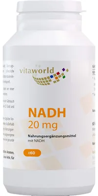 Imagen del producto de NADH 20 mg, 60 cápsulas