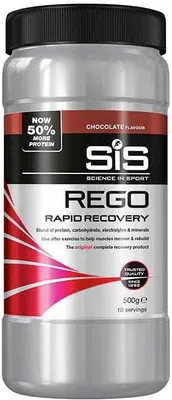 Produktbild von Sis Rego Rapid Recovery 500g Schokolade Erholung Getränk Pulver Silber  Silber One Size