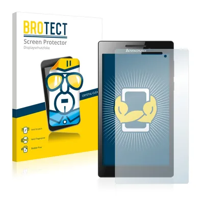 Produktbild von 2x Für Lenovo Tab 2 A7-10 Schutzfolie BROTECT Displayschutz Display Schutz Folie Klar Transparent