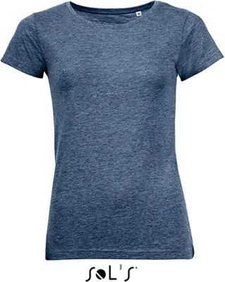 Immagine prodotto di SOLs 01181 | Maglietta donna mista - Colore: Heather Navy - Taglia: XL