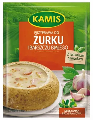 Obrázok produktu pre Przyprawa do żurku i barszczu Kamis 20 g