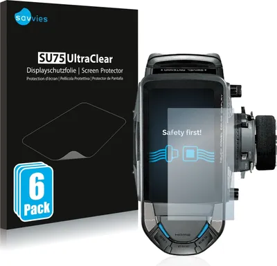 Produktbild von 6x Für Futaba 10PX Schutzfolie Savvies Displayschutz Display Schutz Folie Klar Transparent