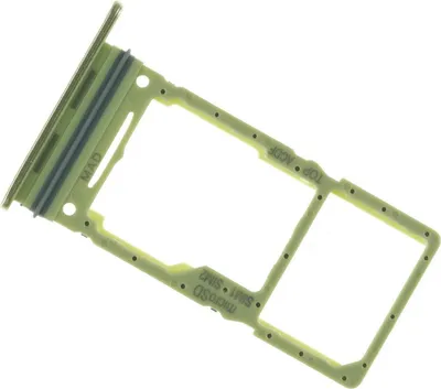 Produktbild von Simkarten Halter für Samsung Galaxy A34 5G - Tray Fach Schublade Schlitten Grün
