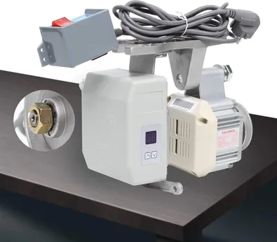 Obrázek produktu pro Průmyslový motor pro šicí stroje Bezkartáčový motor pro šicí stroje 550W motor Úspora energie pro šicí stroje 4500 ot/min Tichý motor pro šicí stroje Bezkartáčový motor