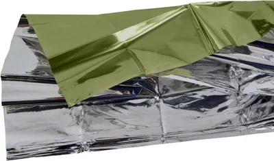Produktbild von Origin Outdoors Survivaldecke 'Oliv/Silber' XL