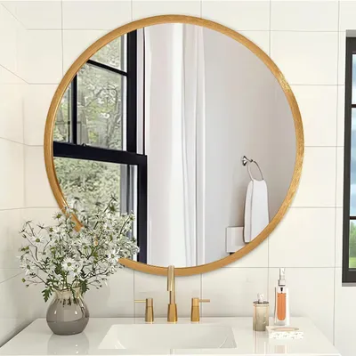 Productafbeelding van Kleine, ronde wandspiegel