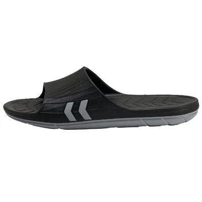 Produktbild von Hummel Nielsen Sandal Badeschuhe Slide schwarz/grau 206571-2001, Schuhgröße:39 EU
