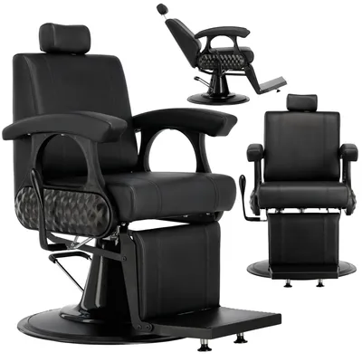 Immagine prodotto di Poltrona da barbiere Warus idraulica per salone di parrucchiere barber shop Barberking