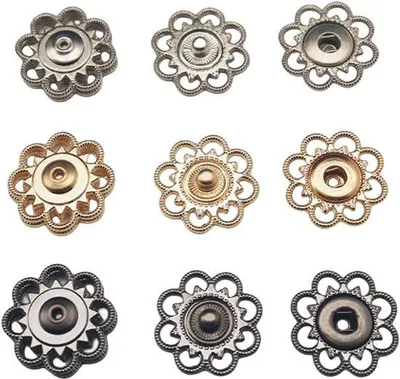 Produktbild von Naaistuds-Set 24 Stück 21 mm für Handtaschen und Kleidung
