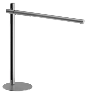 Zdjęcie produktu dla Lampa biurkowa LED, srebrna, możliwość regulacji jasności, 8,5 W