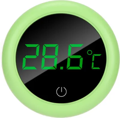 Obrázek produktu pro Teploměr pro akvária s vysokou přesností Úspora energie LED dotykový displej pro sladkovodní slanou vodu