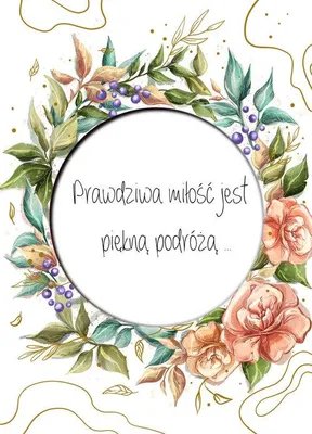Produktbild von Karnet okolicznościowy B6 Ślub Róża z Cytatem