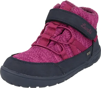 Produktbild von Lurchi Mädchen 84L0013003 Tex Barfußschuhe Halbschuhe Klett Navy-Purple